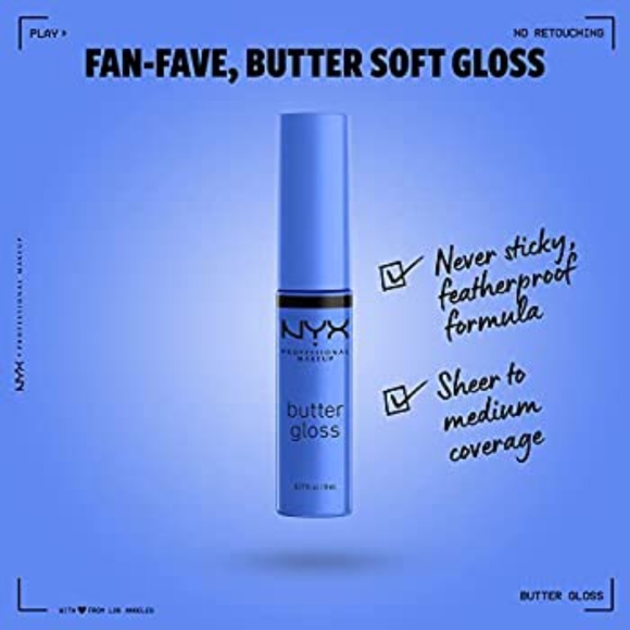 💙NYX "Blueberry Tarte" Butter Gloss - Picture 1 of 6